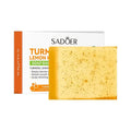 100g Kojic Acid Soap for Face, Turmeric Dark Spot Remover Soap Bar with Turmeric & Lemon & Hyaluronic Acid  Gentle Moisturising
