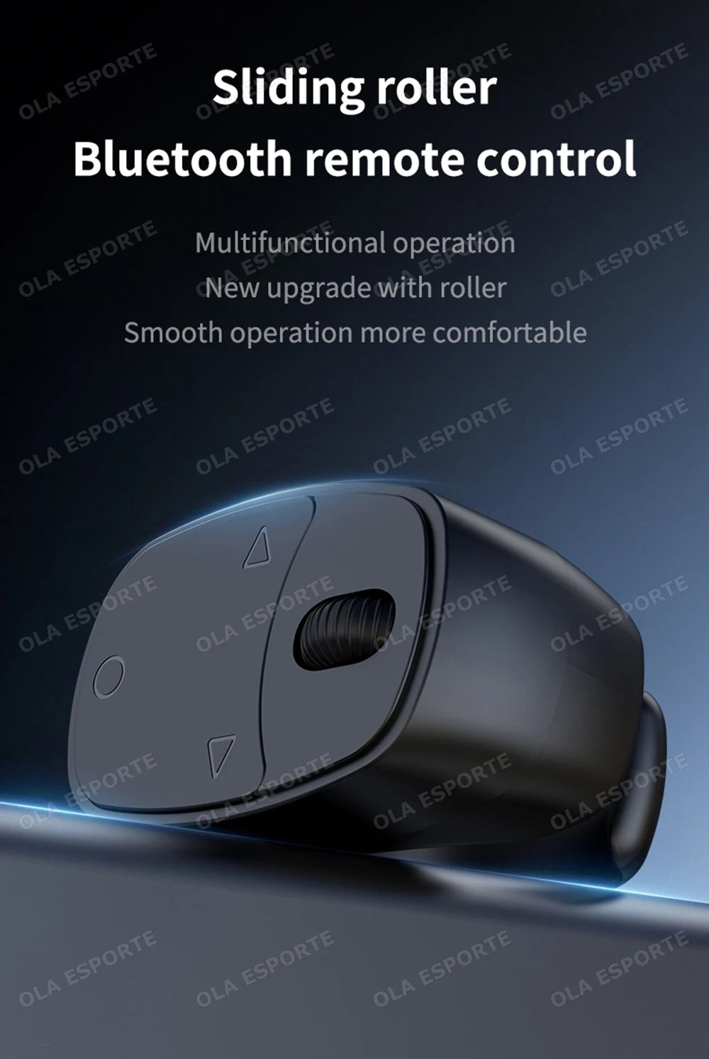2026 New Touch & Roller Fingertip Ring Remote Control Wireless Bluetooth Mobile Selfie Mice Video Automatic Page Turner Browsing