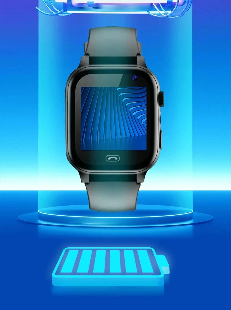 2026 Lenovo Kids GPS Smart Watch SOS Location Tracker SimCard Call Child SmartWatch Camera Waterproof Watch Gift For Ios Android