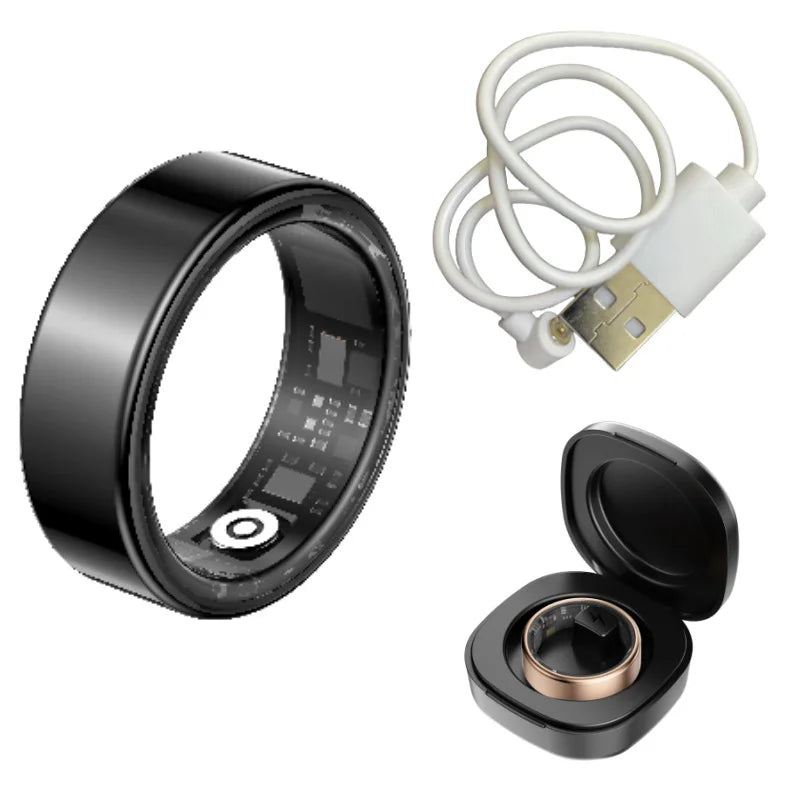 Call reminder information heart rate blood oxygen sleep exercise HR monitoring TikTok TK family care friend smart ring New 2026