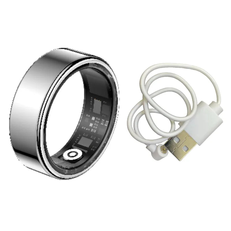 Call reminder information heart rate blood oxygen sleep exercise HR monitoring TikTok TK family care friend smart ring New 2026