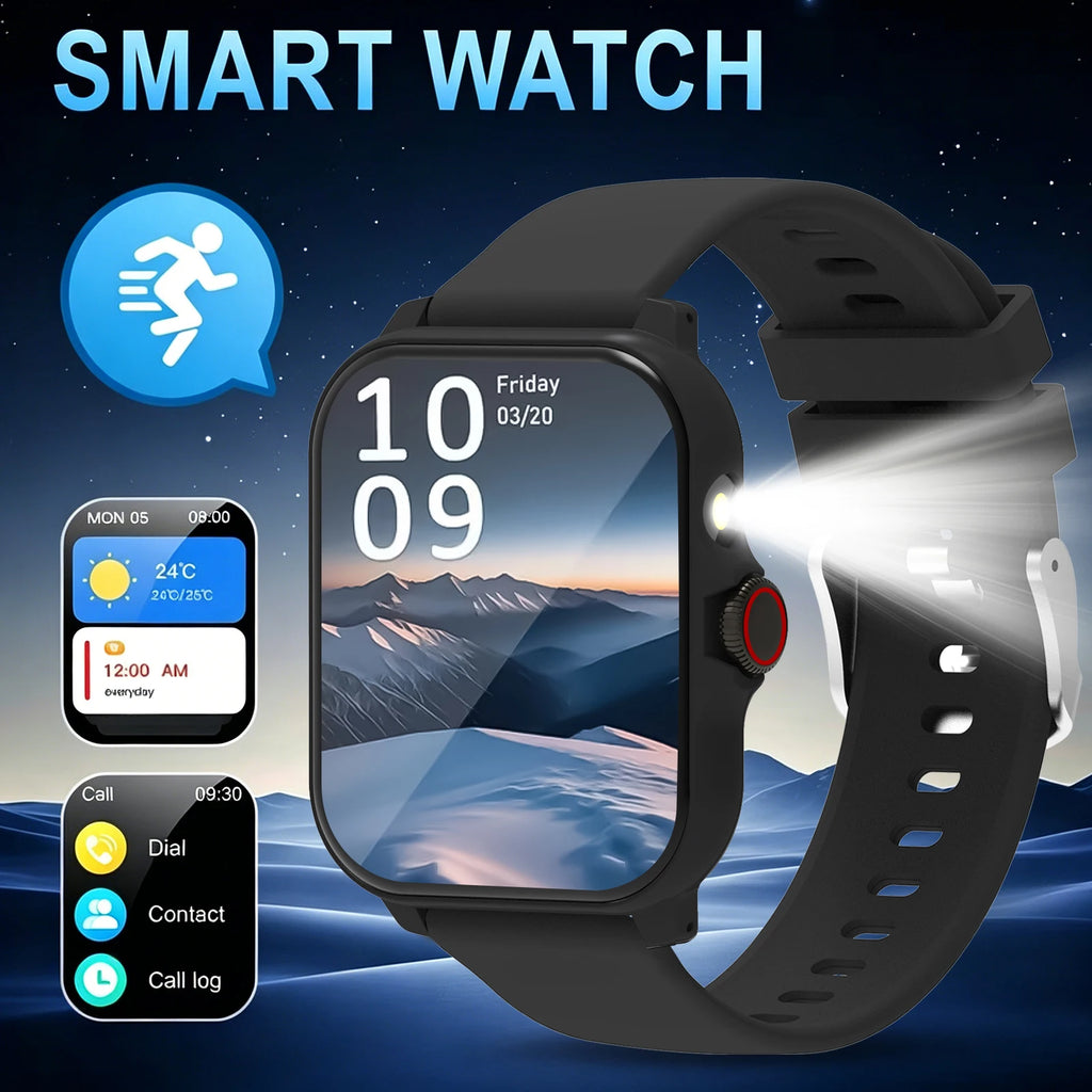 2026 New Smartwatch,Wireless Calling,Multiple Sports Modes,Sedentary Reminder, Calculator,Full Touch HD Screen,Custom Dial Wallpaper,For Android & Ios, Ideal As A Gift