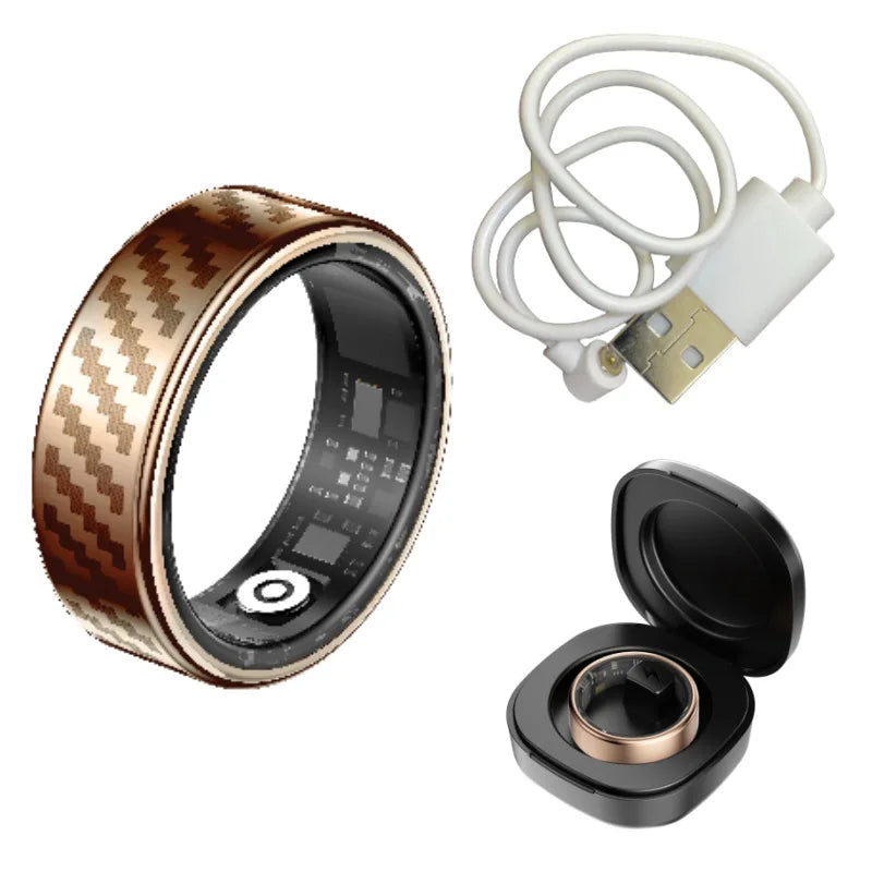 Call reminder information heart rate blood oxygen sleep exercise HR monitoring TikTok TK family care friend smart ring New 2026