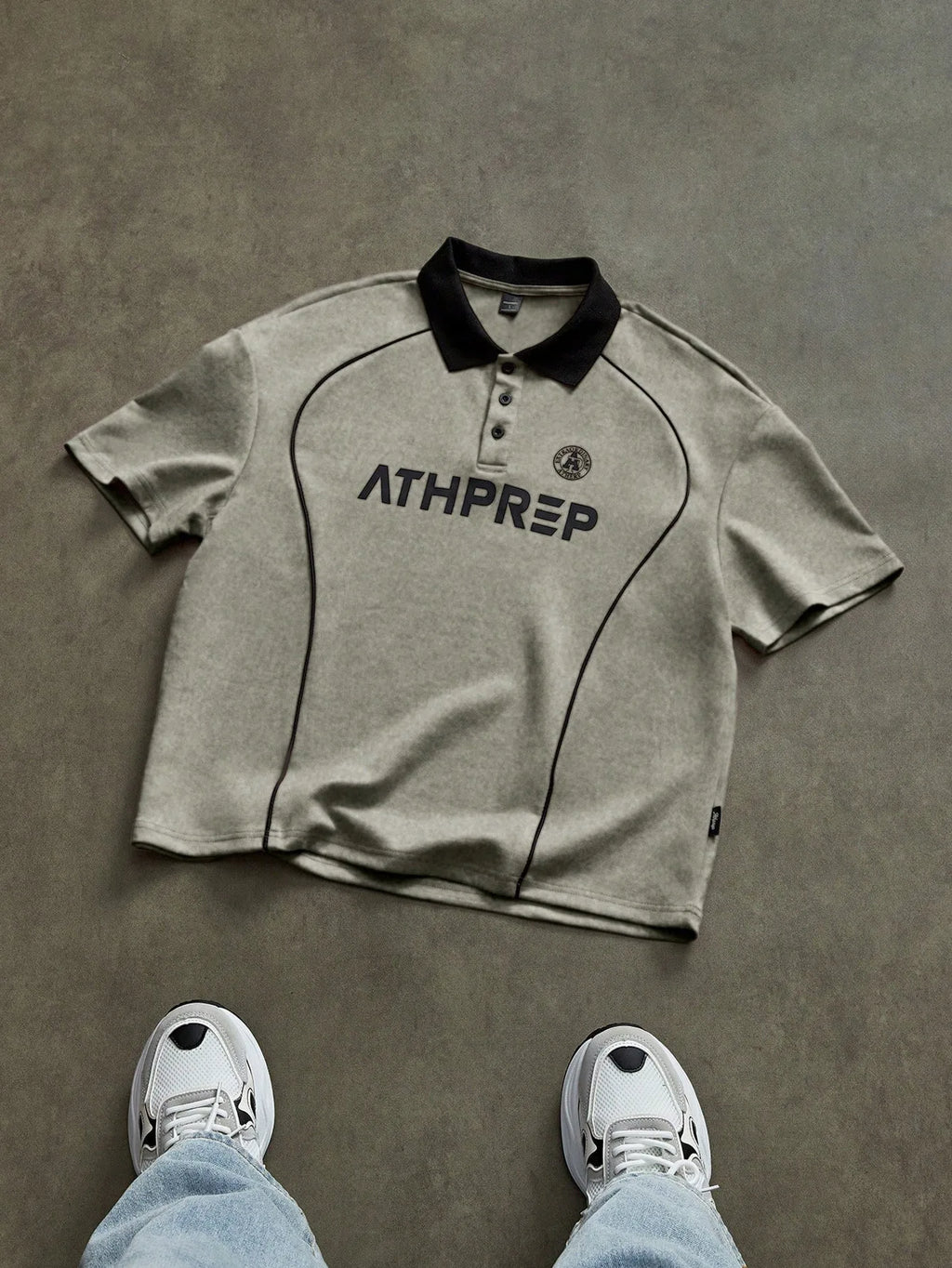 2026 Summer New Style Men's Short-Sleeved Polo Shirt with 3D Letter Pattern Print - Street Casual Fashionable and Comfortable