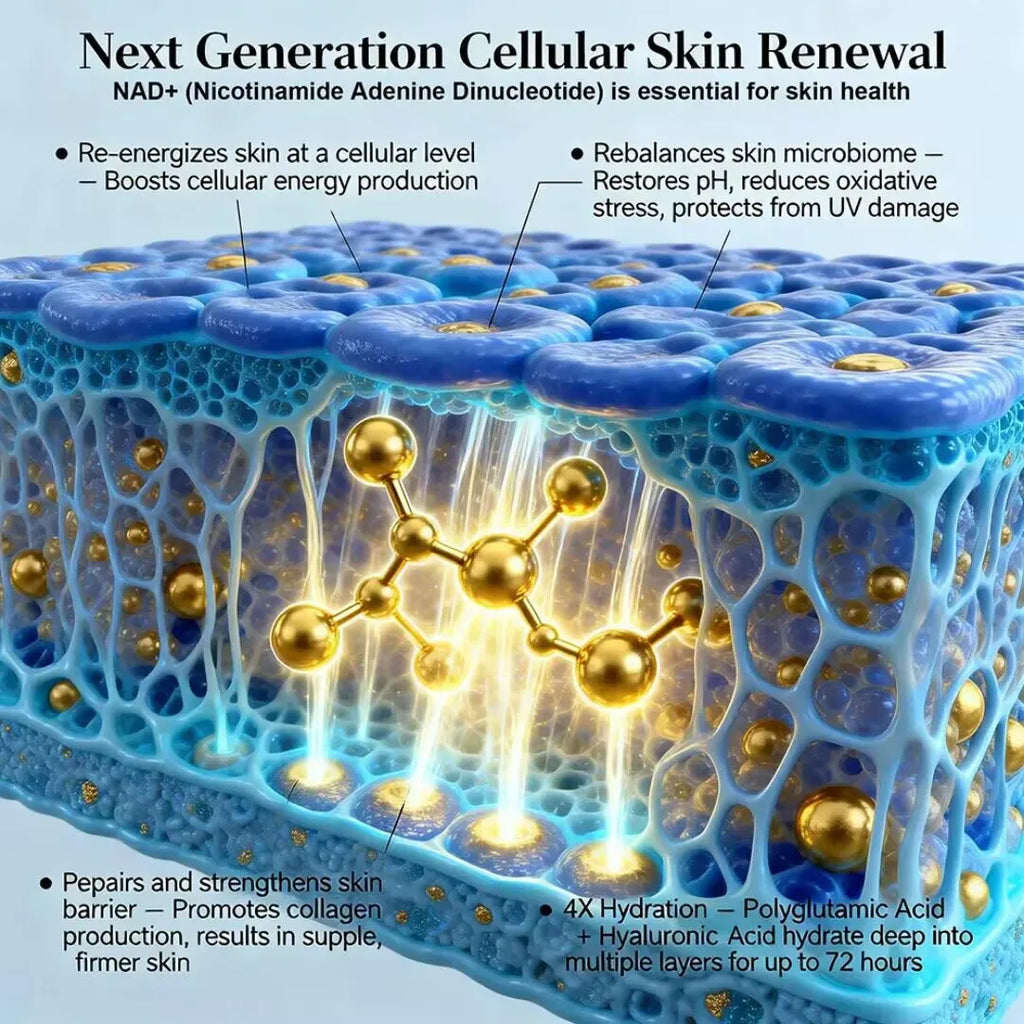 2026 NAD PDRN Skin Rejuvenation Repair Cells Hyaluronic Acid Promoting Bootser Collagen Cell Renewald Essence Korean Cosmetics