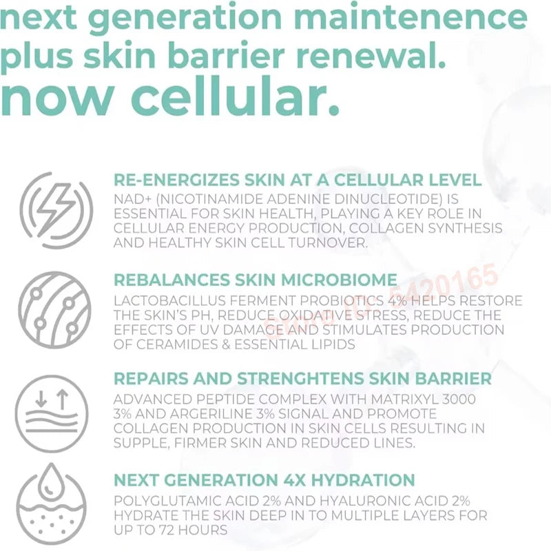 2026 NAD PDRN Skin Rejuvenation Repair Cells Hyaluronic Acid Promoting Bootser Collagen Cell Renewald Essence Korean Cosmetics