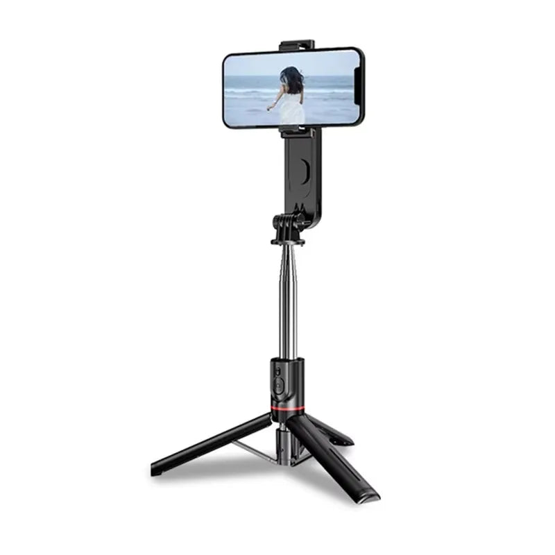FANGTUOSI 2026 New L15 Wireless Selfie Stick Tripod Stand Foldable Monopod With Led Light For Smartphones Tiktok Shooting Live