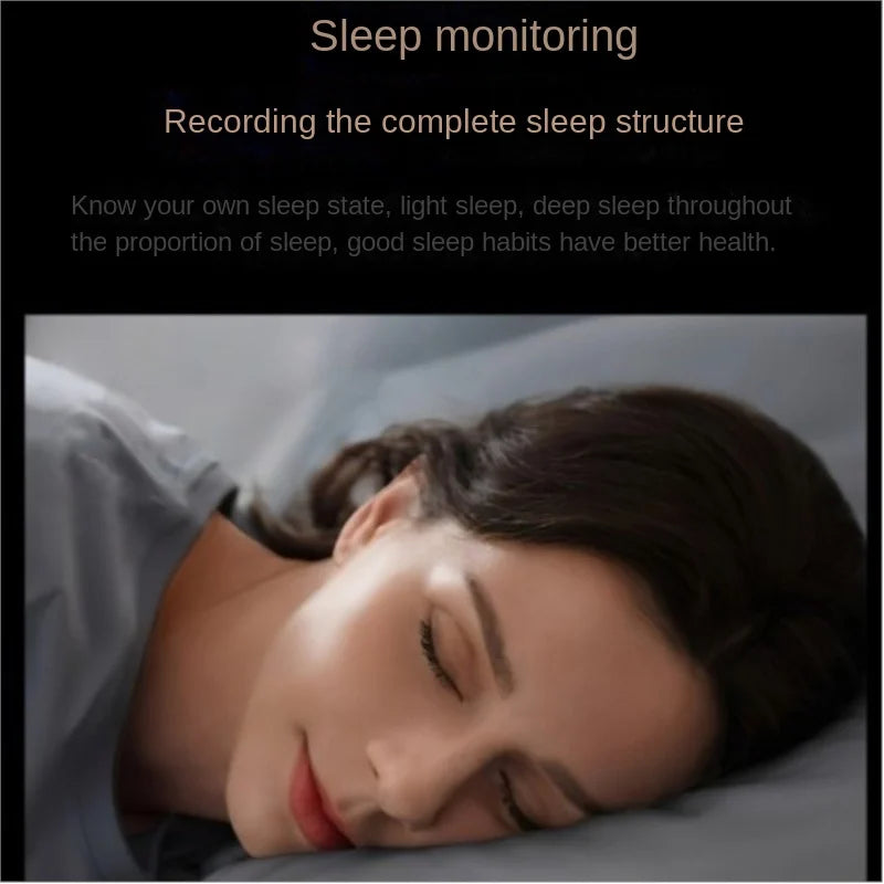 Call reminder information heart rate blood oxygen sleep exercise HR monitoring TikTok TK family care friend smart ring New 2026