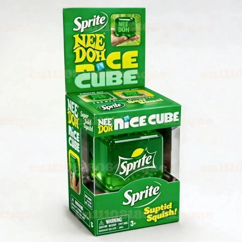 Needoh Sprite Limited Edition Nice Cube Squish Toy 2026