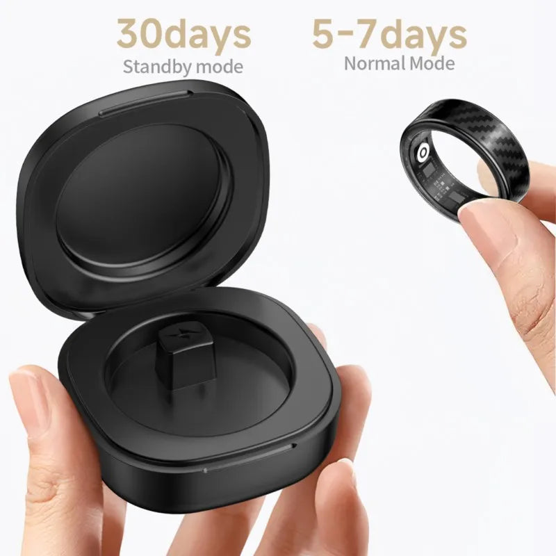 Call reminder information heart rate blood oxygen sleep exercise HR monitoring TikTok TK family care friend smart ring New 2026