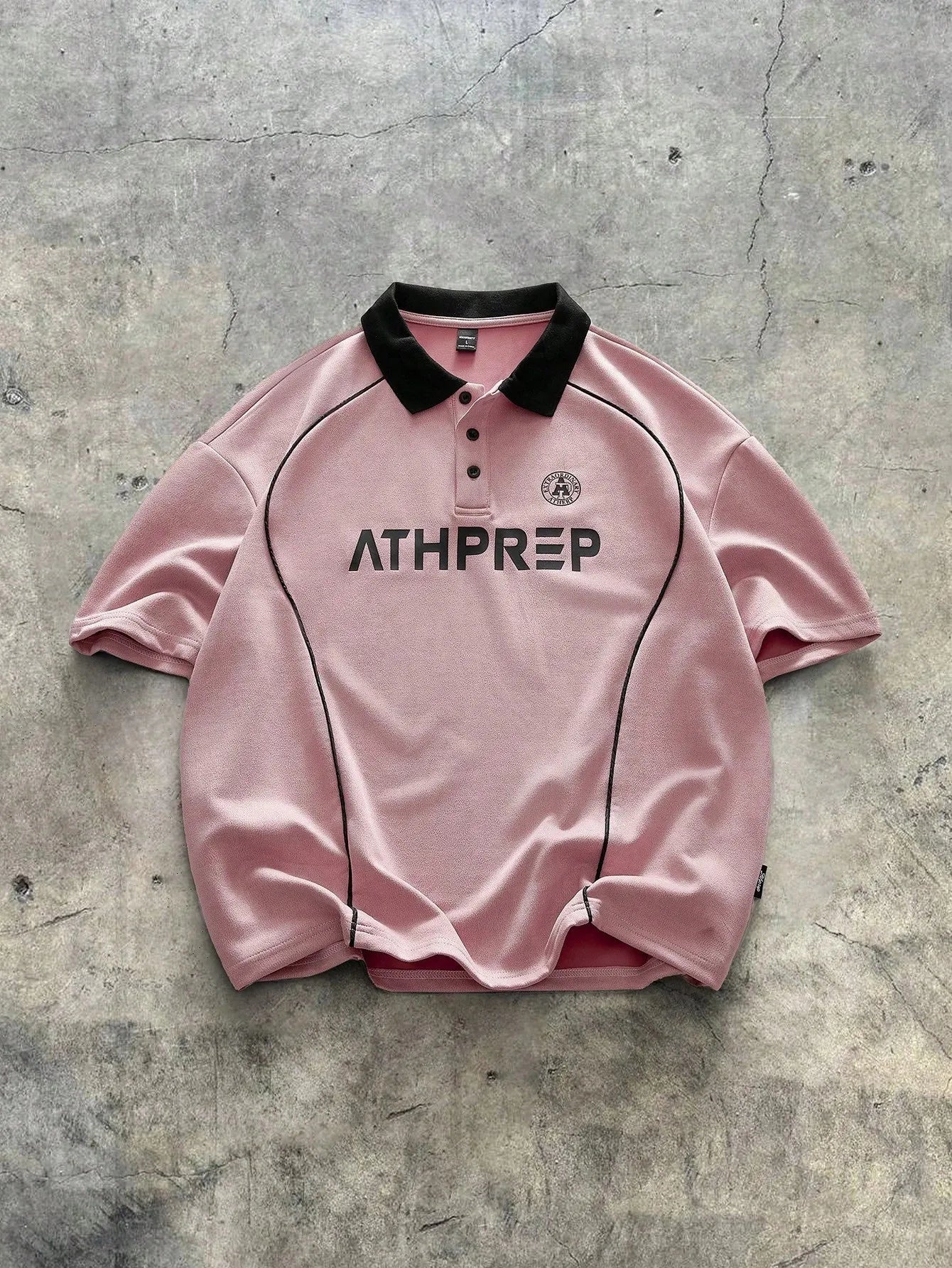 2026 Summer New Style Men's Short-Sleeved Polo Shirt with 3D Letter Pattern Print - Street Casual Fashionable and Comfortable