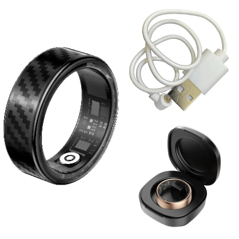 Call reminder information heart rate blood oxygen sleep exercise HR monitoring TikTok TK family care friend smart ring New 2026