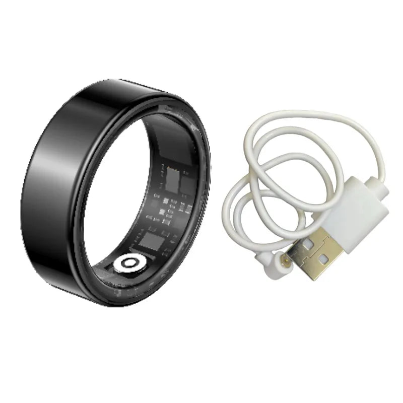 Call reminder information heart rate blood oxygen sleep exercise HR monitoring TikTok TK family care friend smart ring New 2026