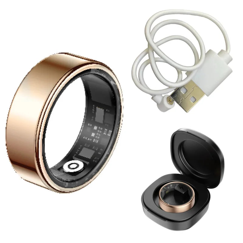Call reminder information heart rate blood oxygen sleep exercise HR monitoring TikTok TK family care friend smart ring New 2026