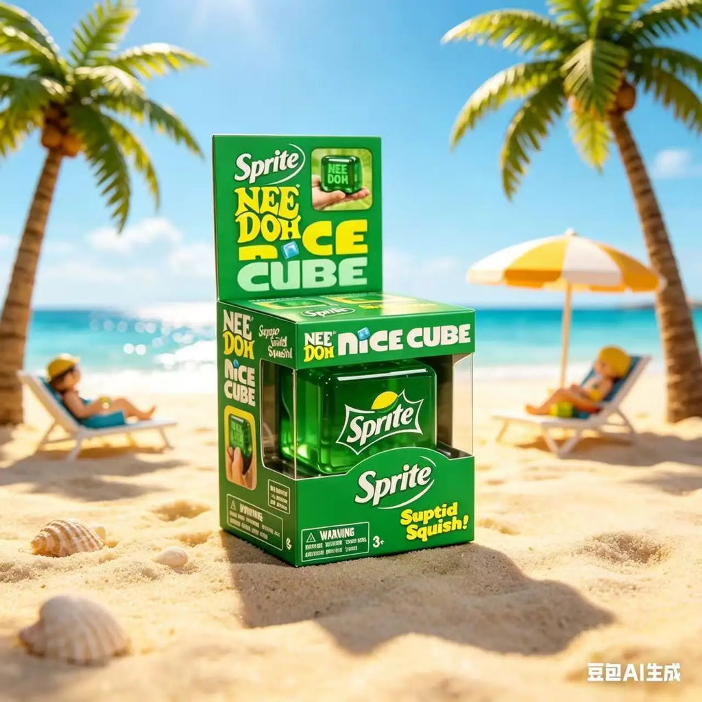 Needoh Sprite Limited Edition Nice Cube Squish Toy 2026