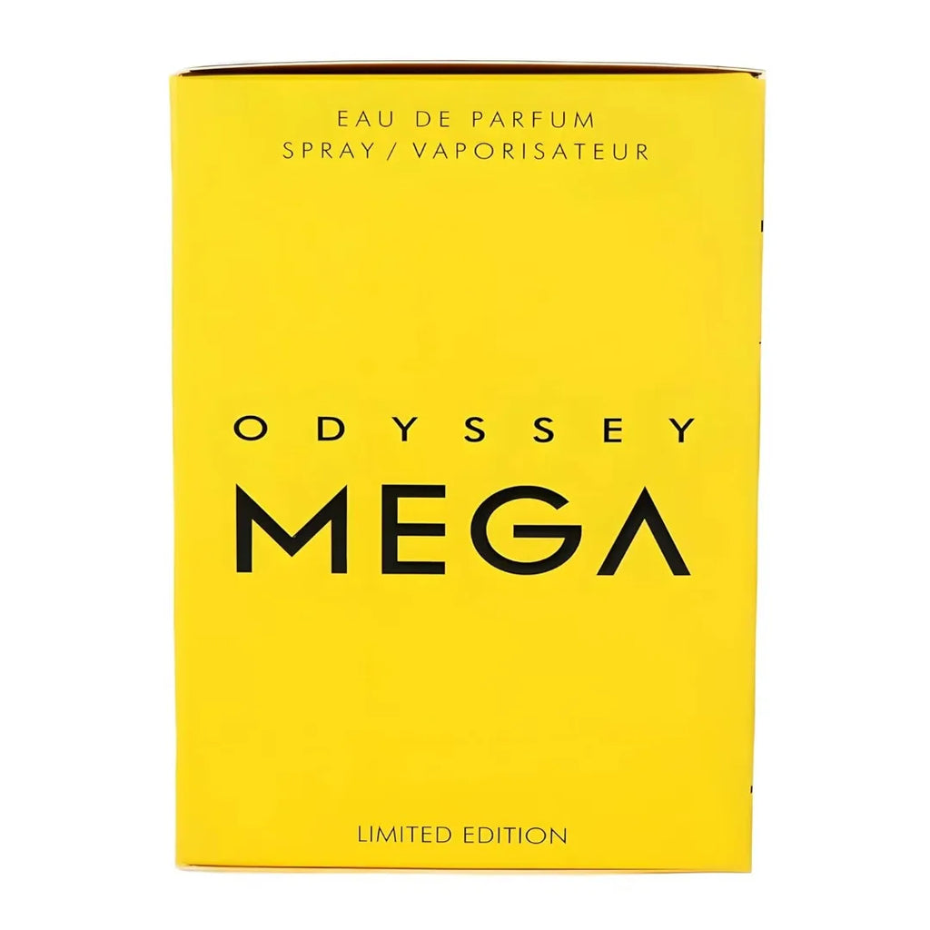 Armaf Odyssey Mega Limited Edition For Men Eau de Parfum (EDP) 100ML, Luxury Woody Amber Fragrance, Collector's Spray