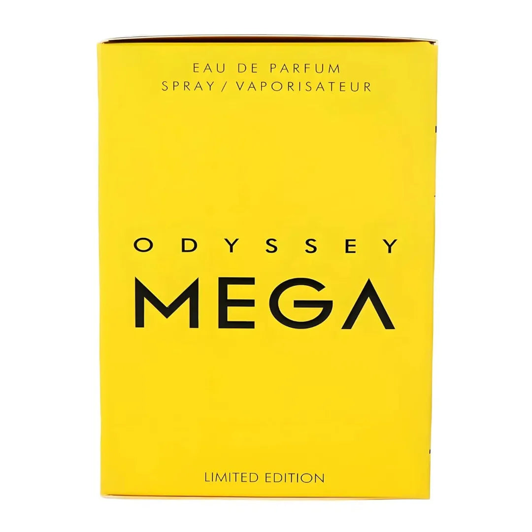 Armaf Odyssey Mega Limited Edition For Men Eau de Parfum (EDP) 100ML, Luxury Woody Amber Fragrance, Collector's Spray