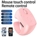 2026 New Touch & Roller Fingertip Ring Remote Control Wireless Bluetooth Mobile Selfie Mice Video Automatic Page Turner Browsing