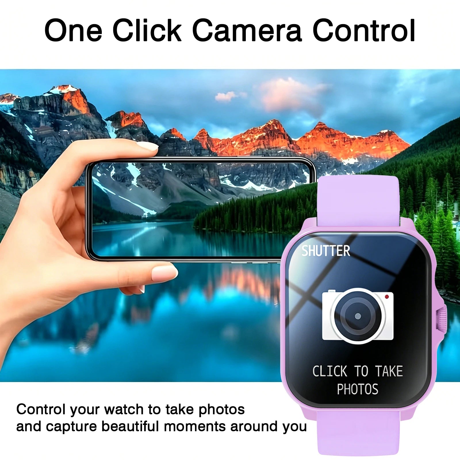 2026 New Smartwatch,Wireless Calling,Multiple Sports Modes,Sedentary Reminder, Calculator,Full Touch HD Screen,Custom Dial Wallpaper,For Android & Ios, Ideal As A Gift