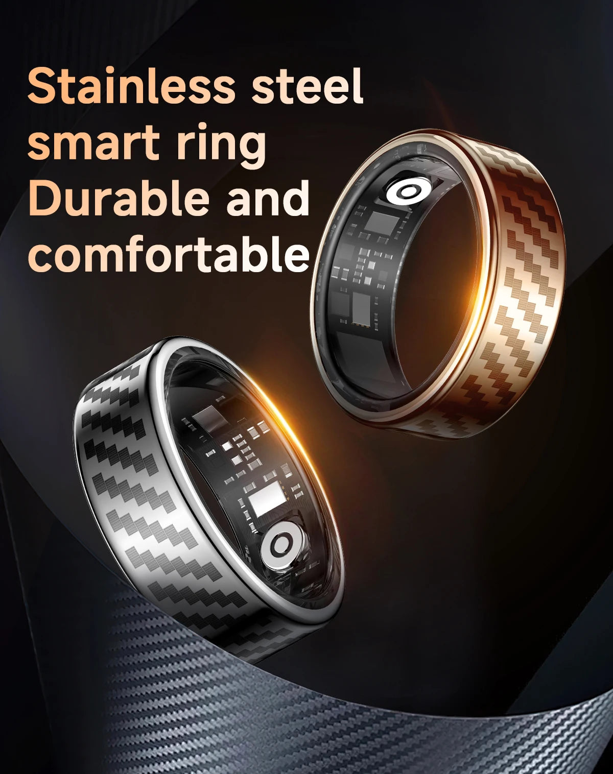 Call reminder information heart rate blood oxygen sleep exercise HR monitoring TikTok TK family care friend smart ring New 2026